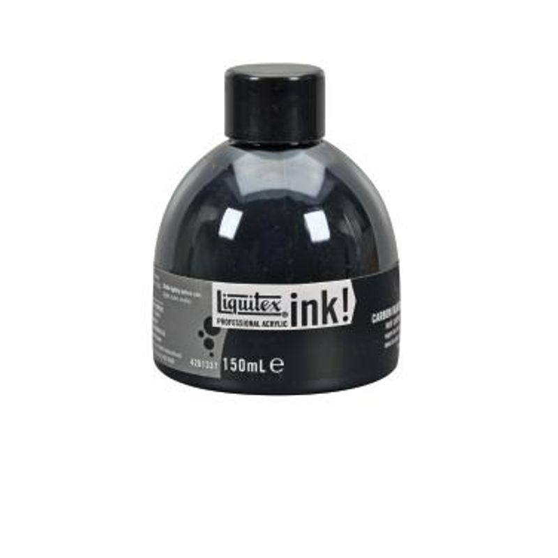 Liquitex Acrylic Ink 150ml 337 Carbon black, Akryylimuste