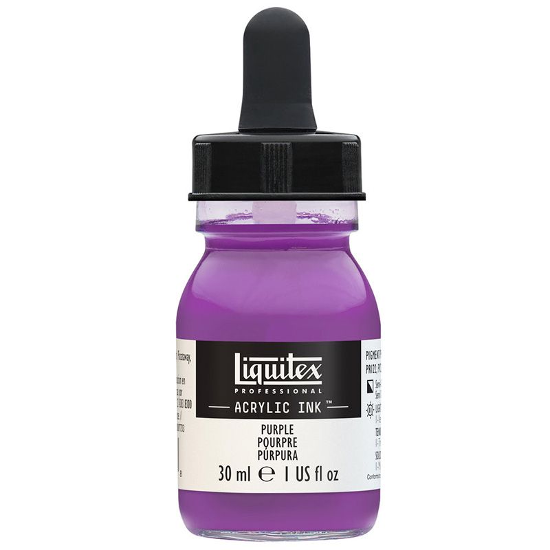 Liquitex Acrylic Ink 30ml 015 Purple, Akryylimuste
