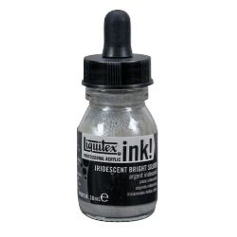 Liquitex Acrylic Ink 30ml 236 Iridescent bright si, Akryylimuste