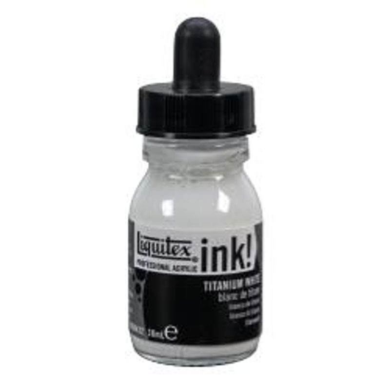Liquitex Acrylic Ink 30ml 432 Titanium white, Akryylimuste