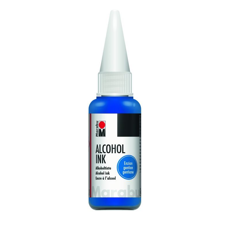Marabu Alcohol ink 20 ml 057 gentian, sininen