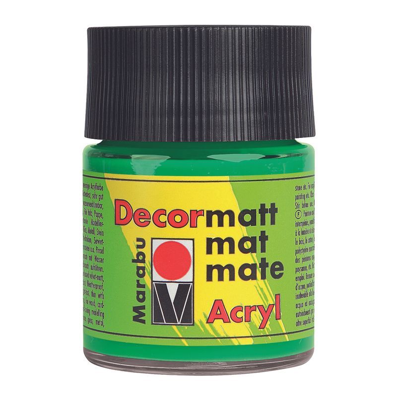 Marabu Askarteluväri matt 50ml 062 Light green, Vaaleanvihreä