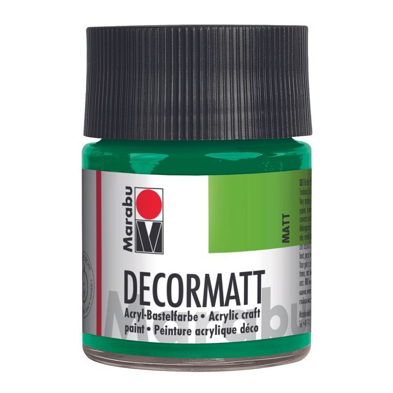 Marabu Askarteluväri matt 50ml 067 Rich green, Voimakas vihreä