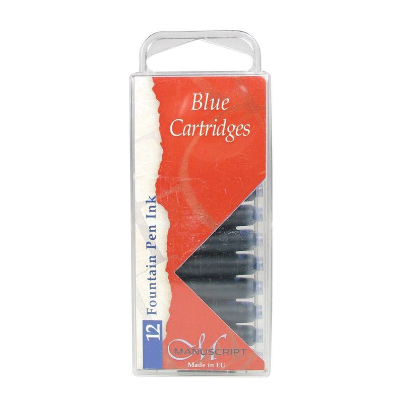 MC Mustepatruuna Calligraphy Blue 12 kpl /pakkaus, 0