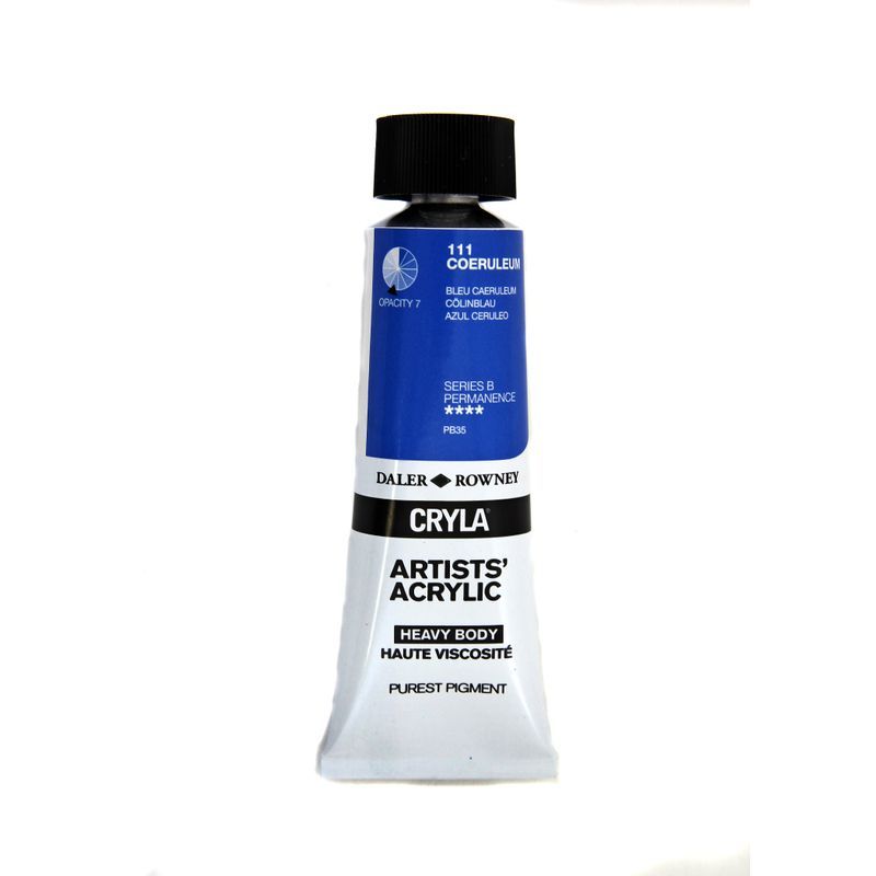 PA. DR Cryla acrylic 75ml 111 Coeruleum (B), taiteilija-akryyliväri