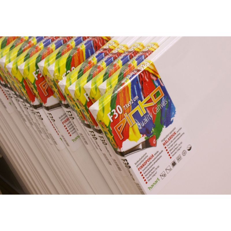 PINKO maalauspohja 50x70cm 300g, 100% puuvilla 300g (192)