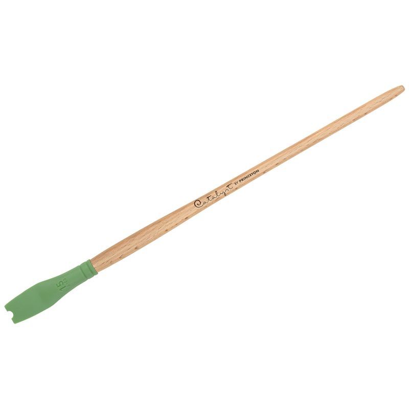 Princeton Blade silikonisivellin No 3 15mm Vihreä, pitkävartinen