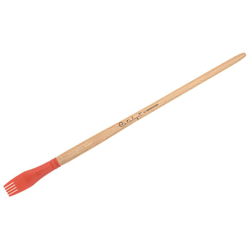 Princeton Blade silikonisivellin No 5 15mm Oranssi, pitkävartinen
