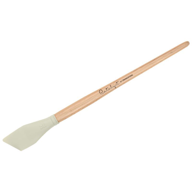 Princeton Blade silikonisivellin No 6 30mm Valkoin, pitkävartinen