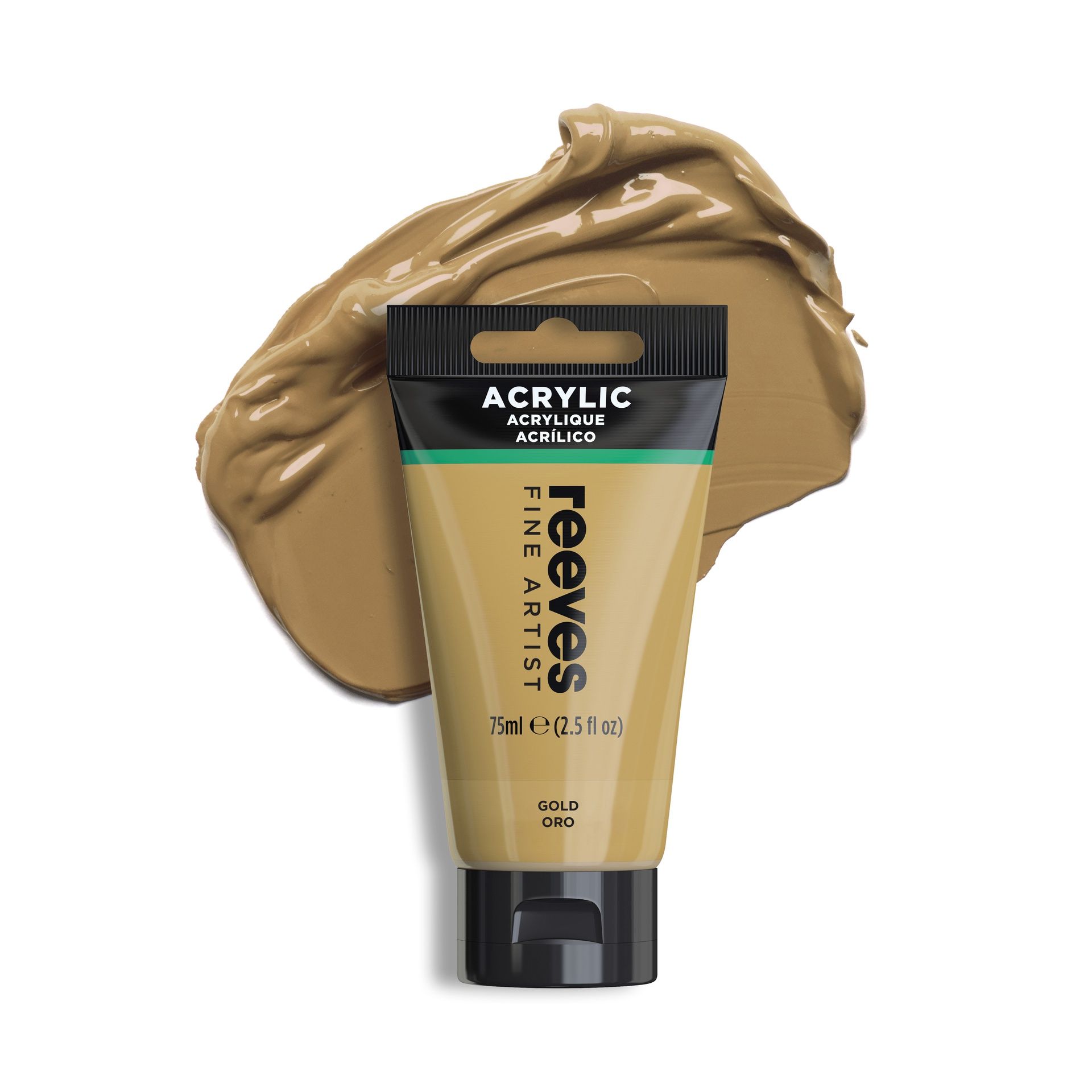 Reeves Akryyliväri 75ml Gold