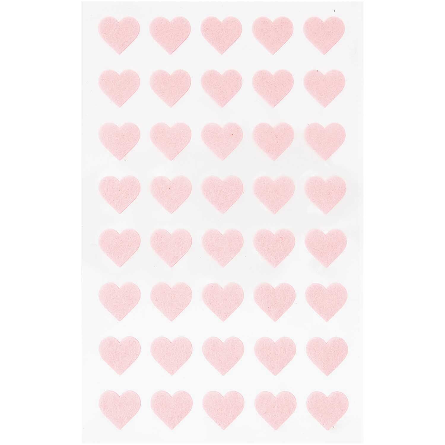 RICO huopatarra-arkki 40 kpl sydän pinkki