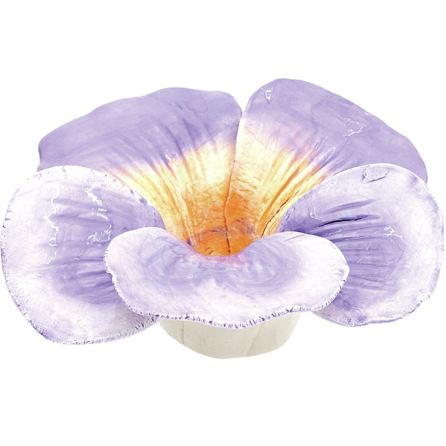 RICO kynttilänpidike 5,5x11x11cm Orvokki liila 2.4