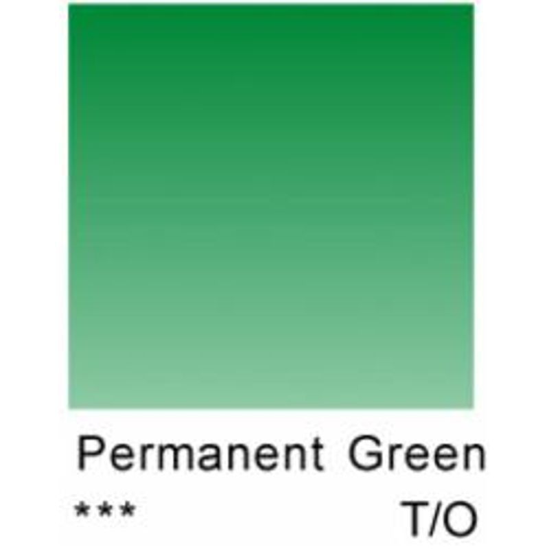 T CBN Etching ink 200ml 596 Permanent green (6), syväpainoväri