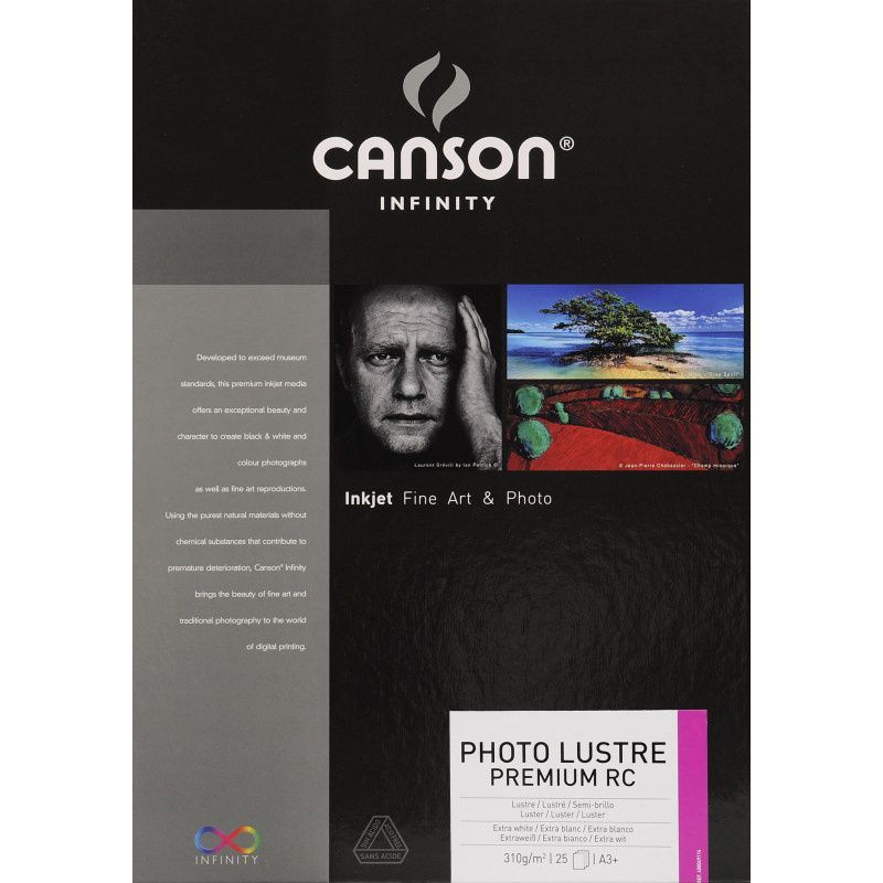 T Infinity Photo Lustre Premium RC 310g A3+, 25 arkkia, satiini