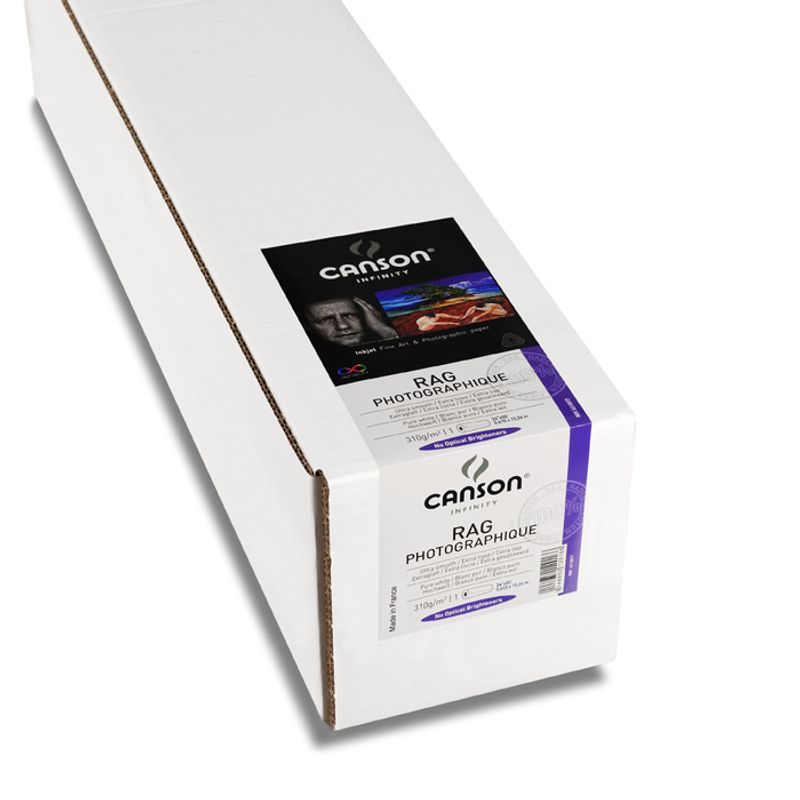 T Infinity Rag Photographique 310g 24T x 15.24m, Roll, matta