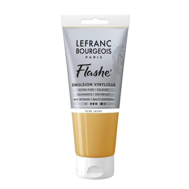 T LB Flashe Vinyl acrylic 80ml 302 Yellow Ochre, vinyyliväri