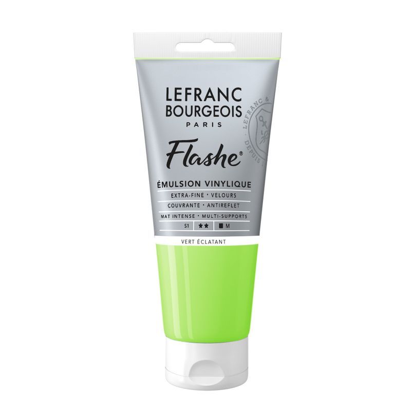 T LB Flashe Vinyl acrylic 80ml 554 Bright Green, vinyyliväri