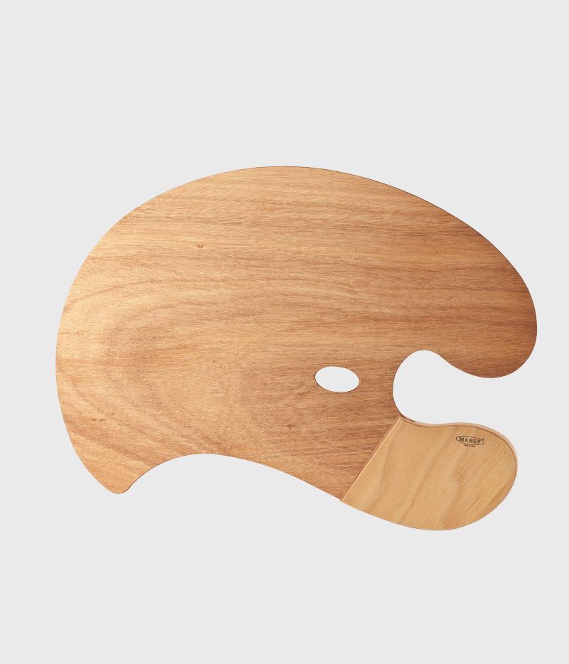 T Mabef M41 Iso ovalipaletti 45 x 66cm, öljytty, tasapainoitettu