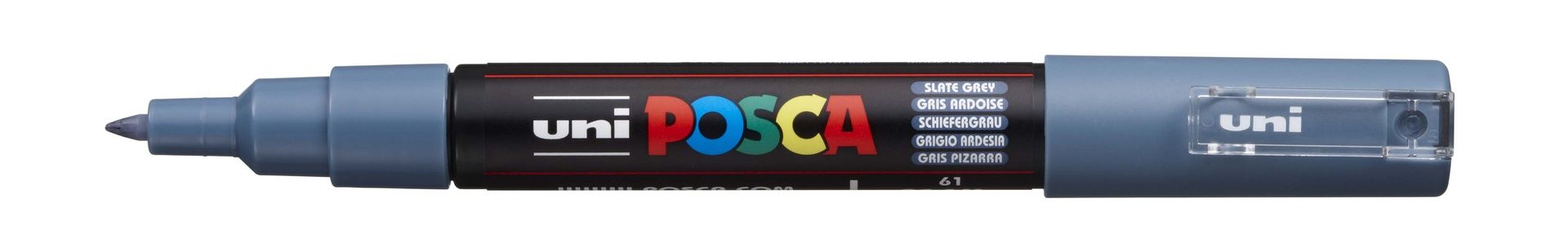 T UNI POSCA Marker PC-1M 0,7-1mm 61 slate grey, 96