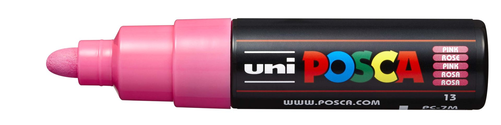 T UNI POSCA Marker PC-7M 4,5-5,5mm 13 pink, 56
