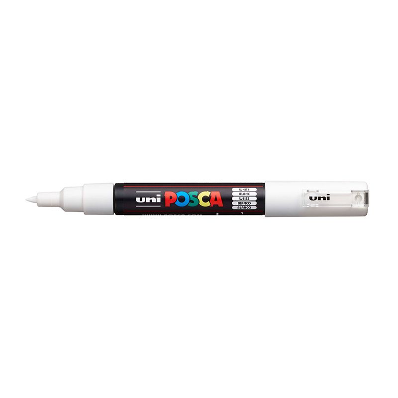 UNI POSCA Marker PC-1M 0,7-1mm 1 white, 52