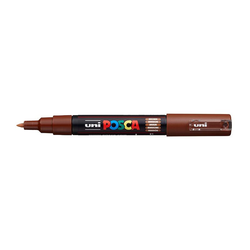 UNI POSCA Marker PC-1M 0,7-1mm 21 brown, 45