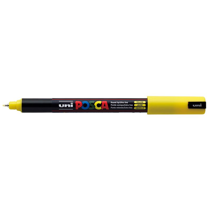 UNI POSCA Marker PC-1MR 0,7mm 2 yellow, 44