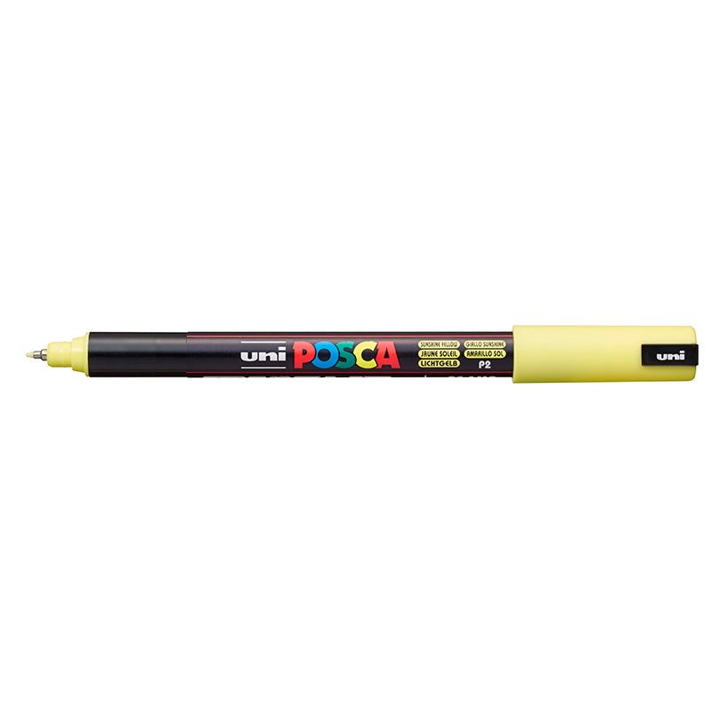UNI POSCA Marker PC-1MR 0,7mm P2 sunshine yellow, 200