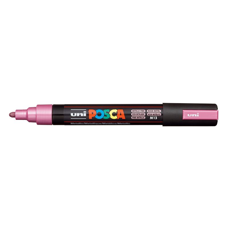 UNI POSCA Marker PC-5M 1,8-2,5mm M13 metallic pink, 850