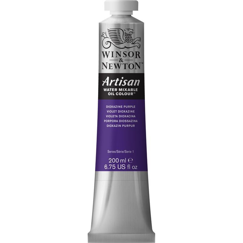 WN Artisan 200ml 229 Dioxazine purple, 200ml vesiliukoinen öljyväri