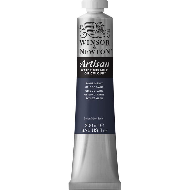 WN Artisan 200ml 465 Payne's gray, 200ml vesiliukoinen öljyväri