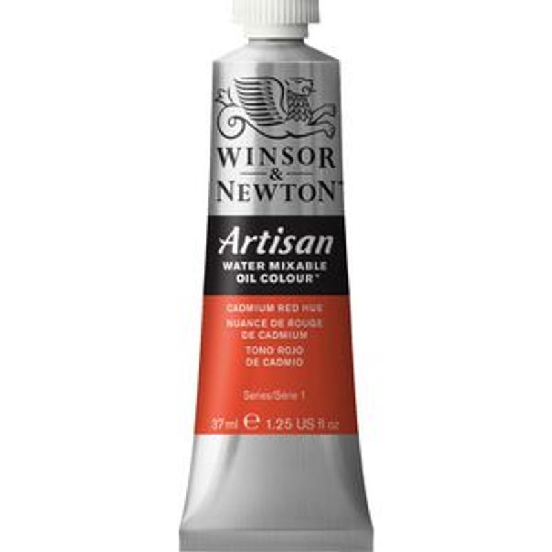 WN Artisan 37ml 095 Cadmium red hue (1) x xx, vesiliukoinen öljyväri FIAR06 FIAR10
