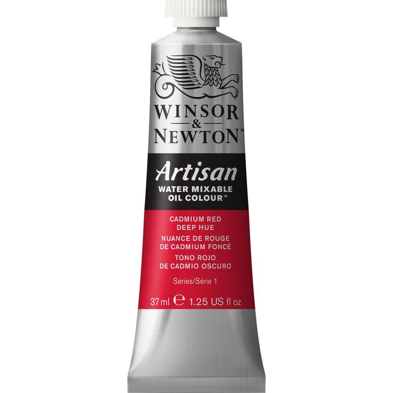 WN Artisan 37ml 098 Cadmium red deep hue (1), vesiliukoinen öljyväri