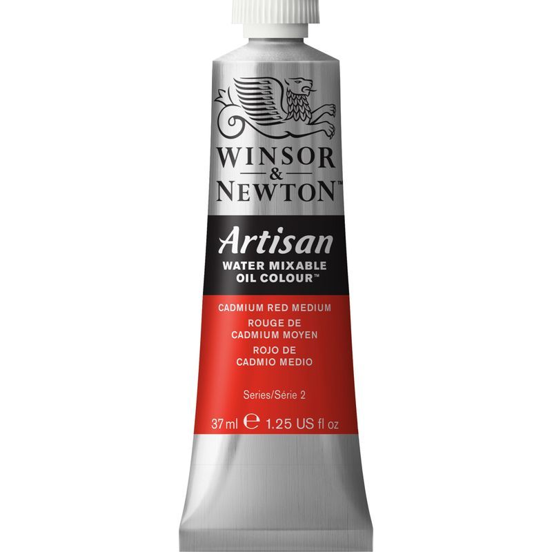 WN Artisan 37ml 099 Cadmium red medium hue (2), vesiliukoinen öljyväri