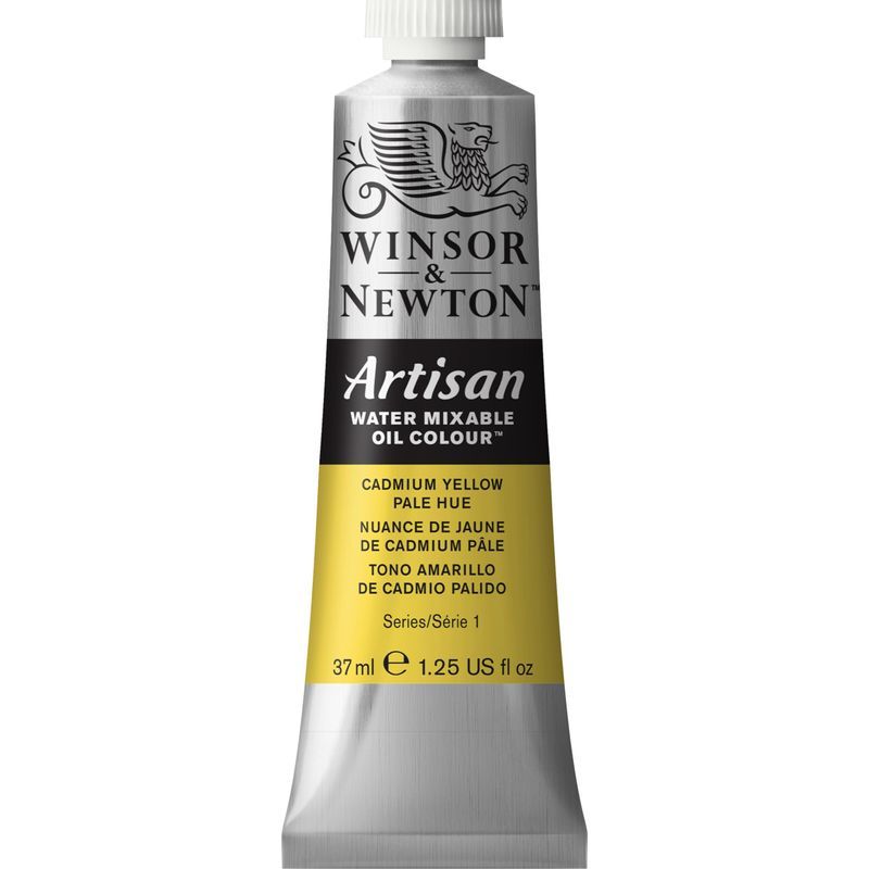 WN Artisan 37ml 119 Cadmium yellow pale hue (1), vesiliukoinen öljyväri