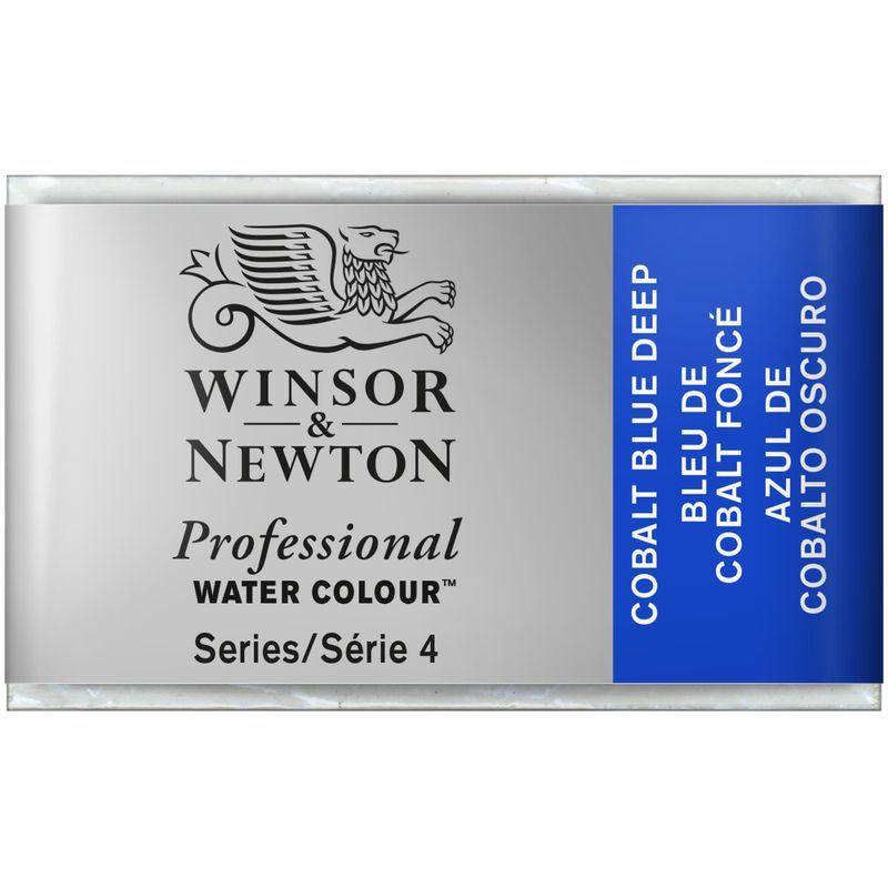 WN AWC 1/1 180 Cobalt blue deep (4), taiteilija-akvarelliväri