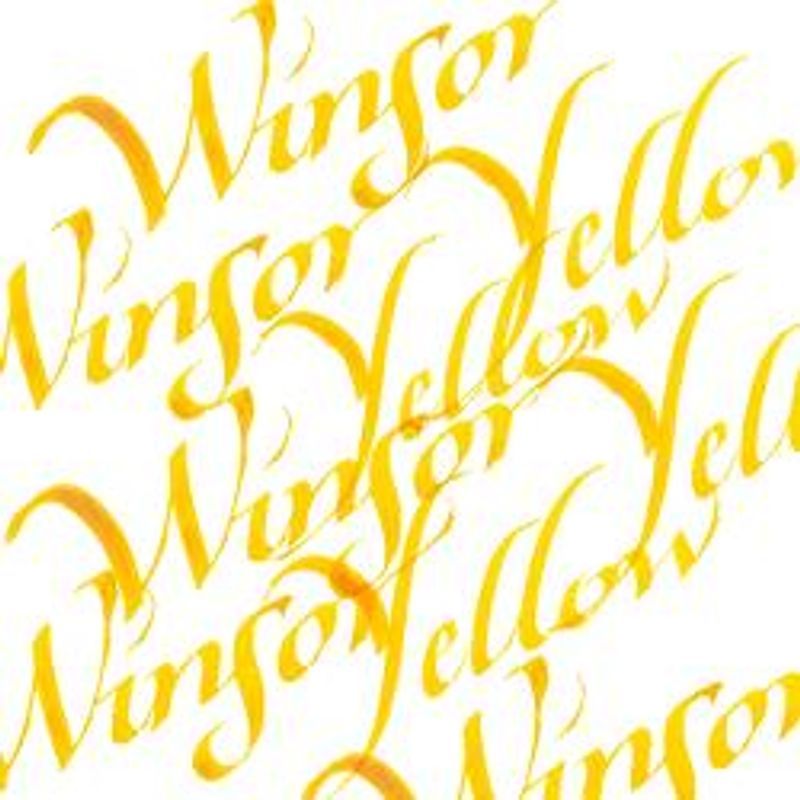 WN Calligraphy ink 30 ml730 Winsor yellow, kalligrafiamuste