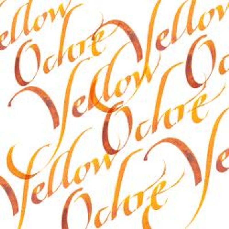 WN Calligraphy ink 30 ml744 Yellow ochre, kalligrafiamuste