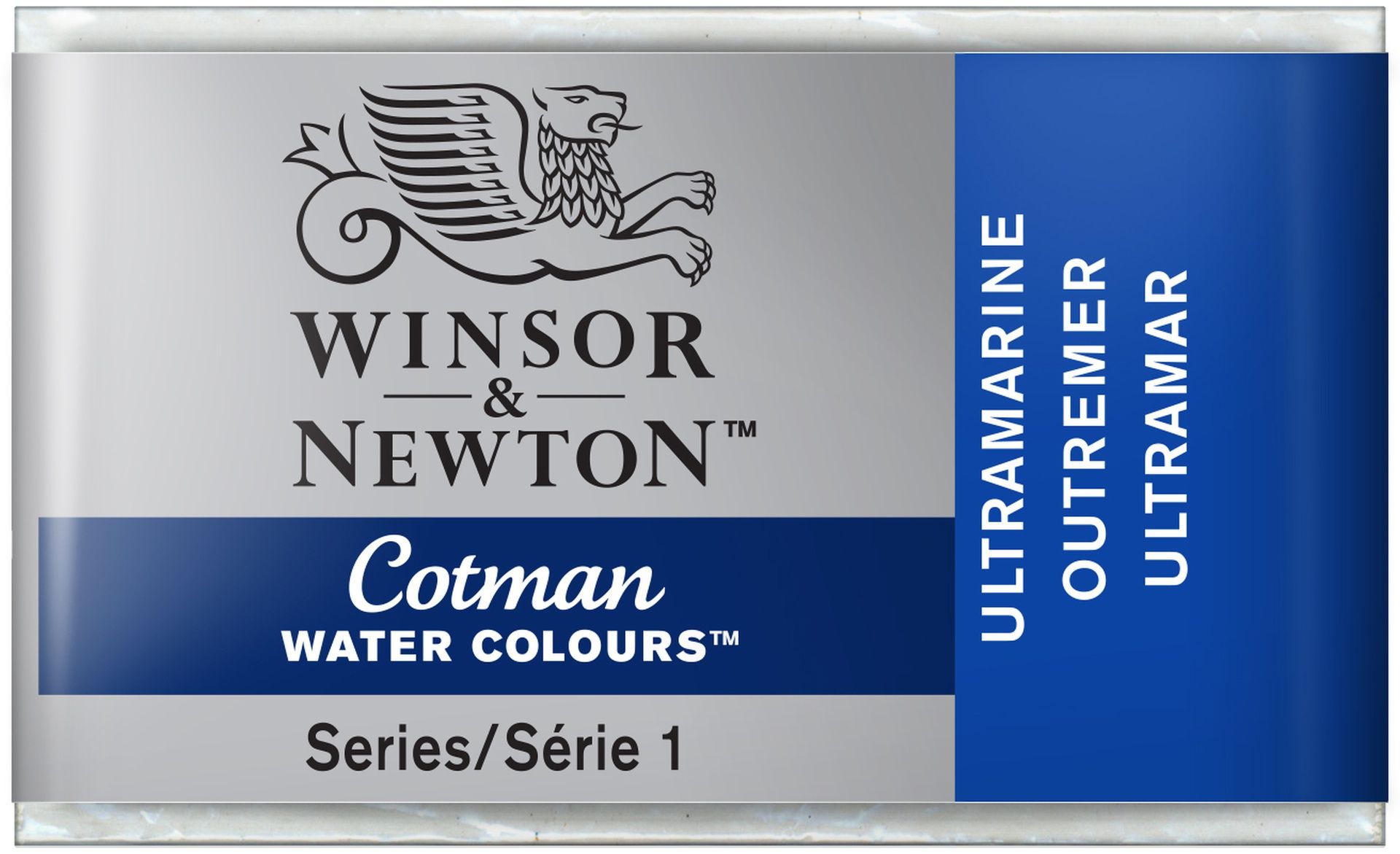 WN Cotman 1/1 (3,4ml) 660 Ultramarine, akvarellivärinappi