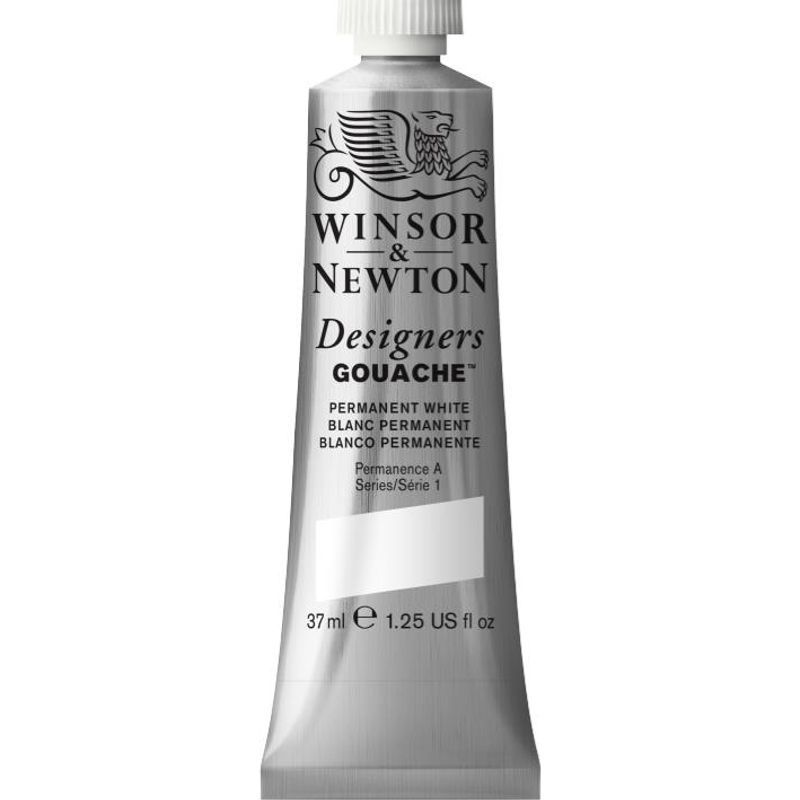 WN Designers gouache 512 Permanent white (1), guassiväri