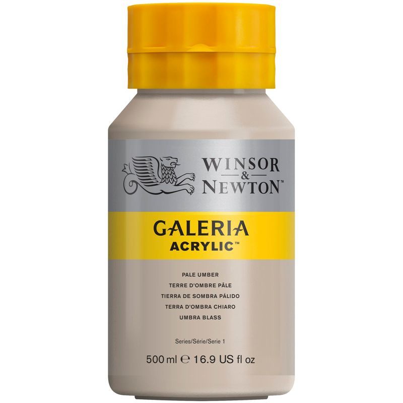 WN Galeria 500ml 438 Pale umber (1), 500ml akryyliväri