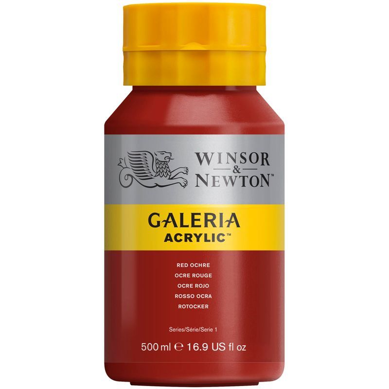 WN Galeria 500ml 564 Red ochre (1), 500ml akryyliväri