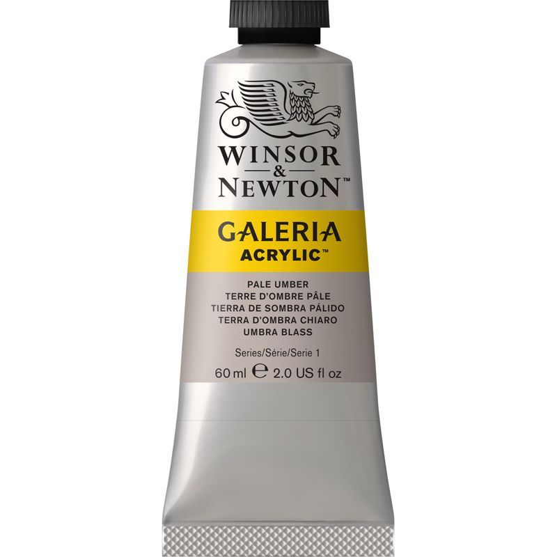 WN Galeria 60ml 438 Pale umber (1), 60ml akryyliväri