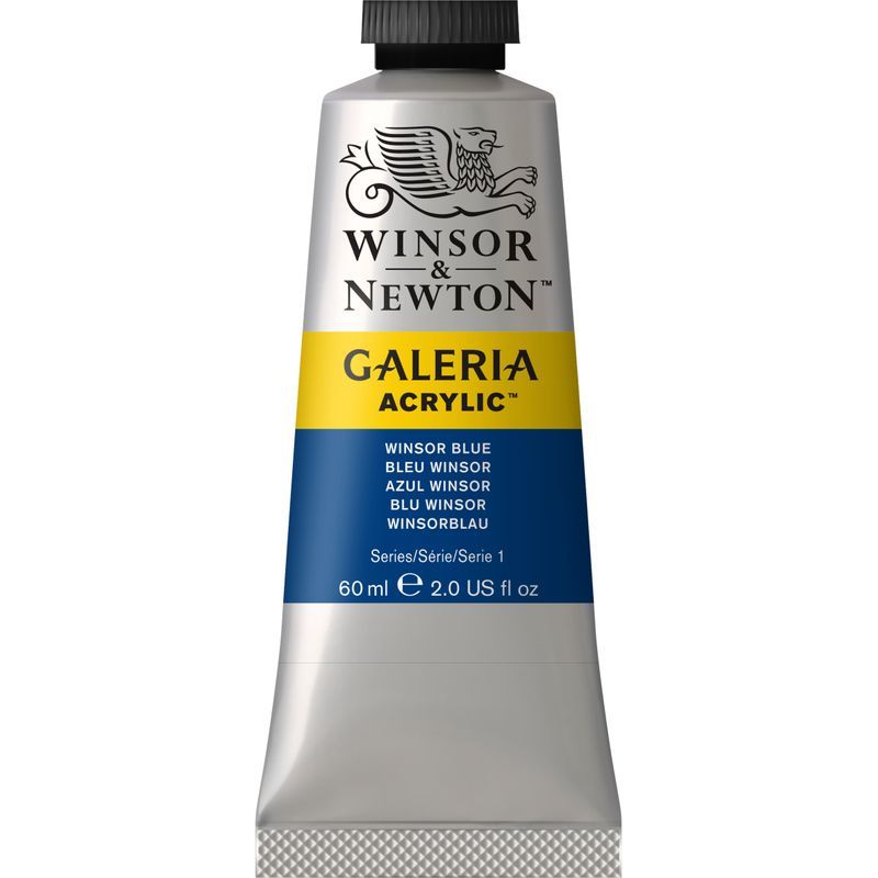 WN Galeria 60ml 706 Winsor blue (1), 60ml akryyliväri