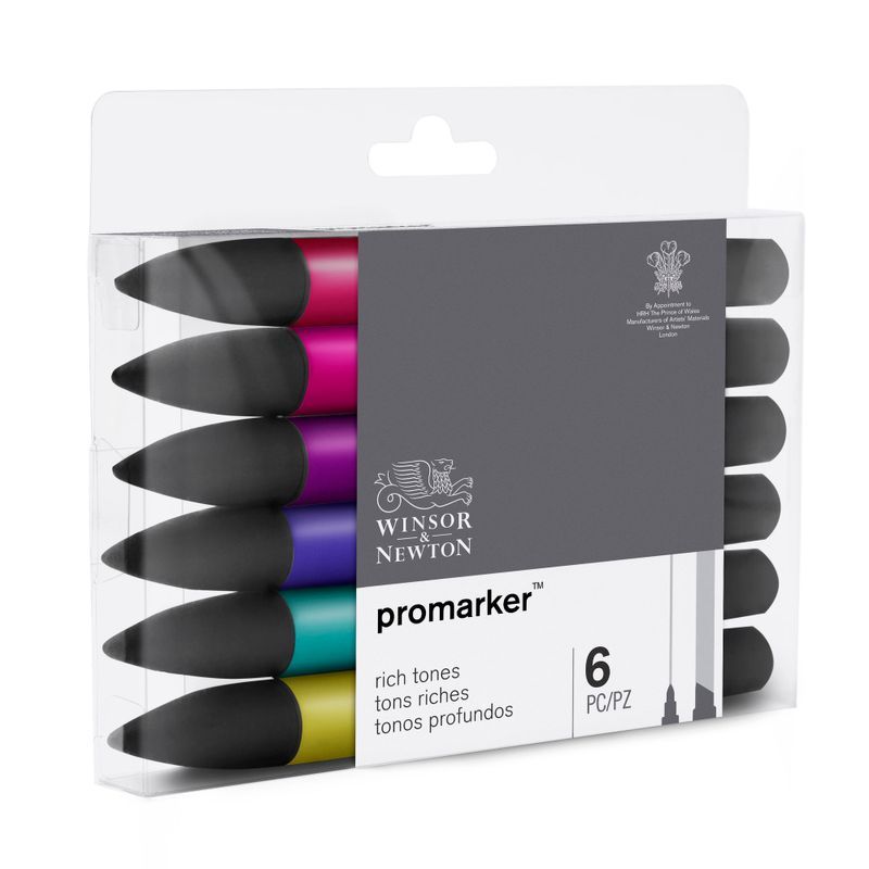 WN Promarker Rich tones 6-lajitelma