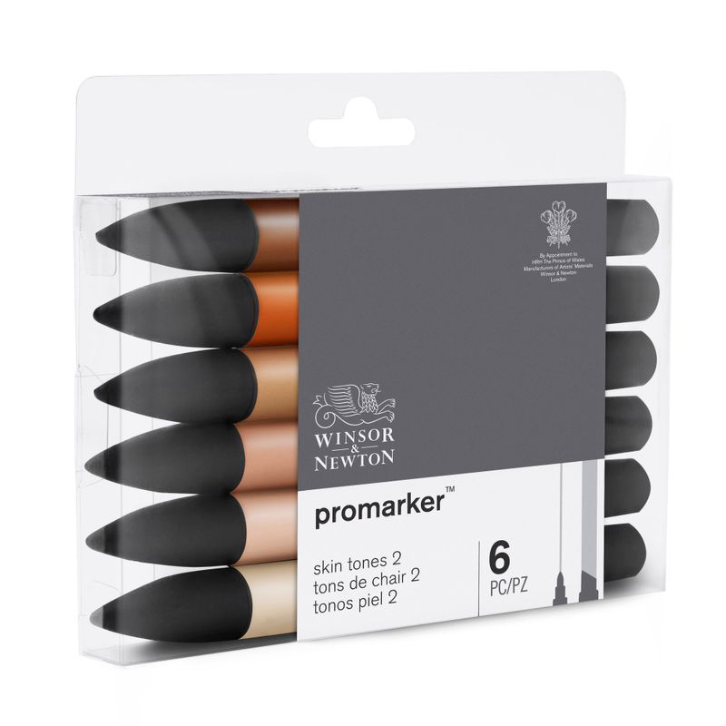 WN Promarker Skin tones 6-lajitelma set 2