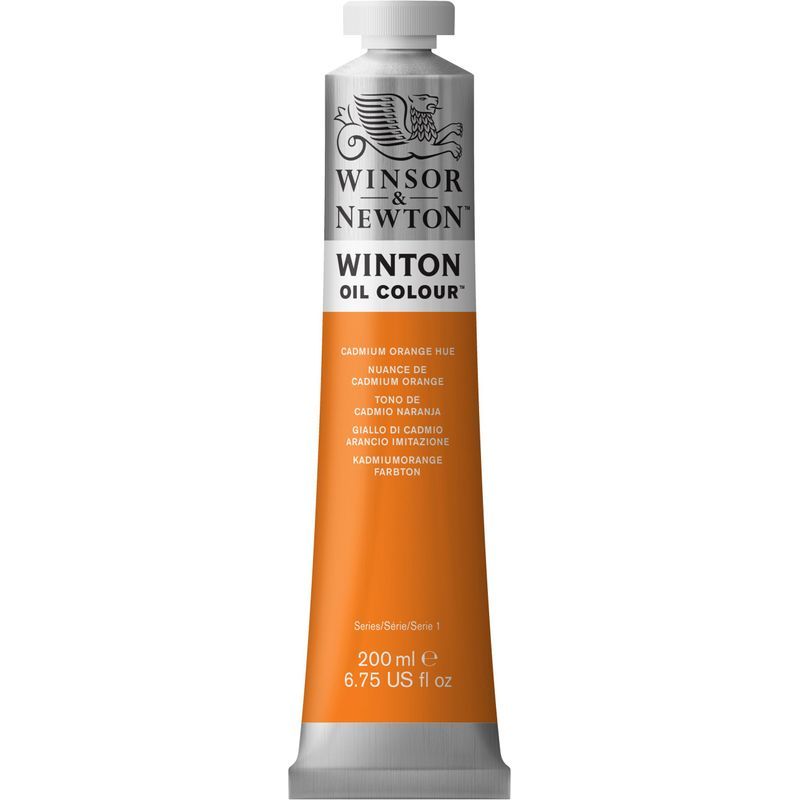 WN Winton 200ml 090 (04) Cadmium orange hue, 200ml öljyväri