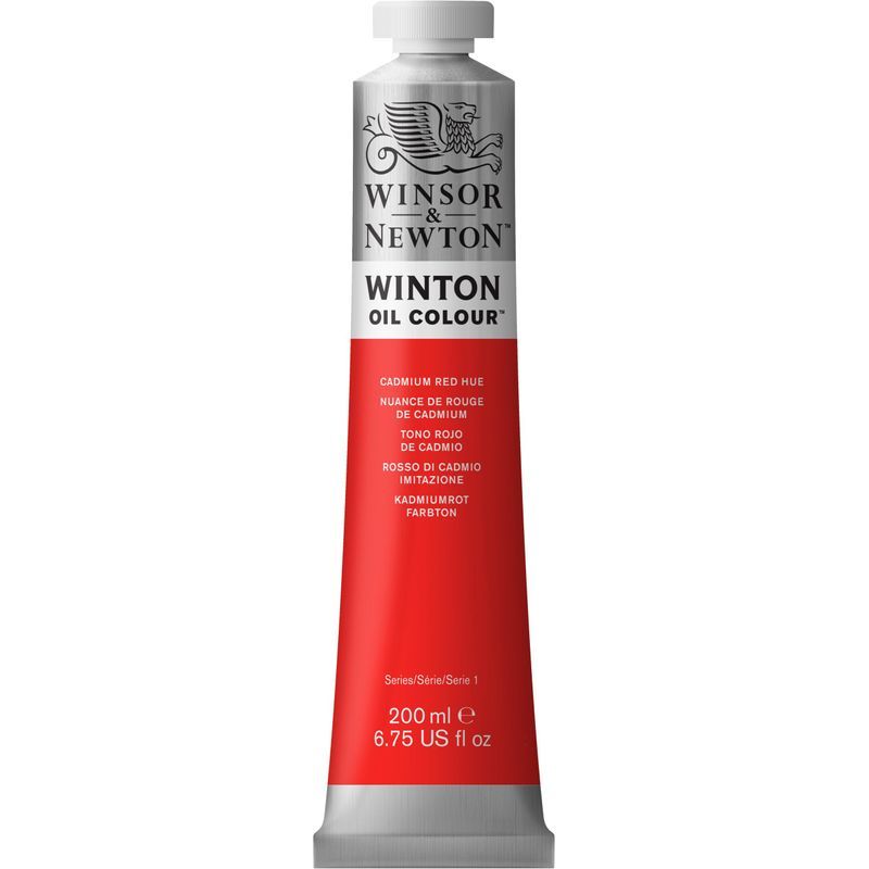 WN Winton 200ml 095 (05) Cadmium red hue, 200ml öljyväri