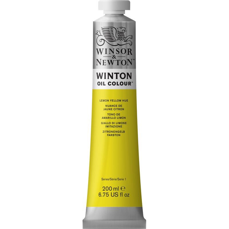 WN Winton 200ml 346 (26) Lemon yellow hue, 200ml öljyväri