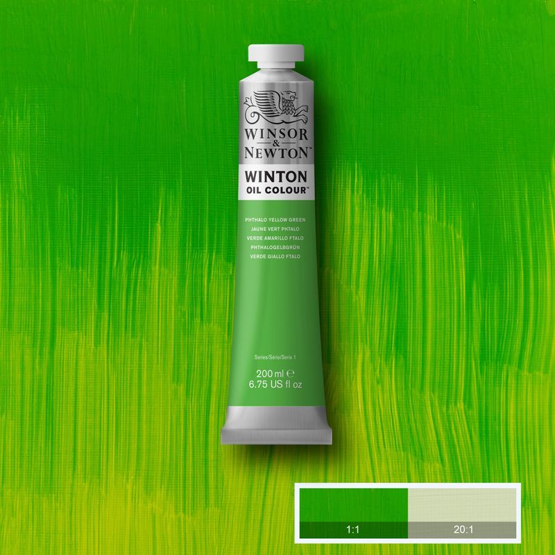 WN Winton 200ml 403 Phthalo Yellow Green, öljyväri